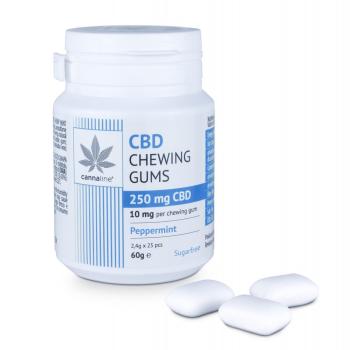 Cannaline CBD Kaugummi Peppermint 25 St. x 10 mg