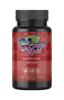 Kratom Kapseln Super Red 60St
