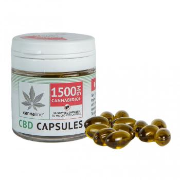 Cannaline CBD-Gelkapseln – 1500 mg CBD 30 x 50 mg