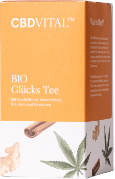 CBD-Vital BIO Glücks Tee (20 Teebeutel)