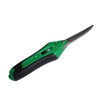 Ernteschere gebogen grün (Feder)