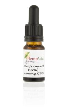 HempVital Hanfsamenöl pur 10% 10ml