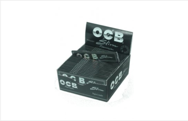 OCB King Size Black premium slim, 50er Box