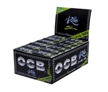 OCB Rolls premium + Filter Tips, 24er Box