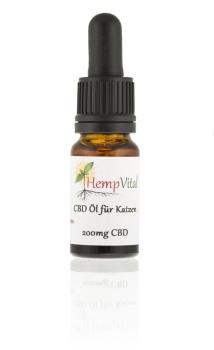 CBD ÖL für Katzen 200mg (Lachsöl)