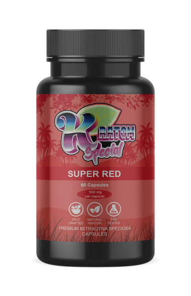 Kratom Kapseln Super Red 60St