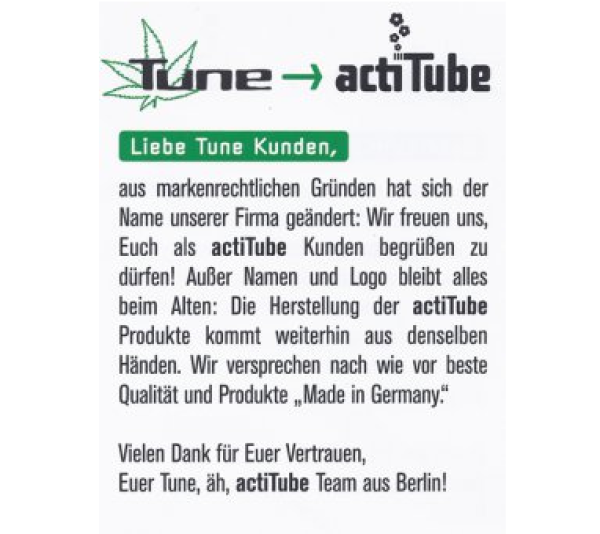 Acti Tube Aktivkohle-Filter Packung / 100 Stück