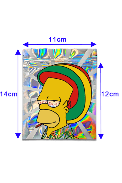 100 Cali Bags – Calibags – 11 x 14cm Simpson