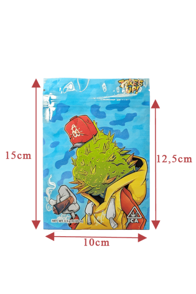 100 Cali Bags – Calibags – 15 x 10cm Jokes up