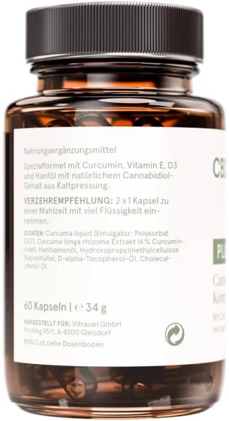 CBD-Vital Curcuma (60 Kapseln)