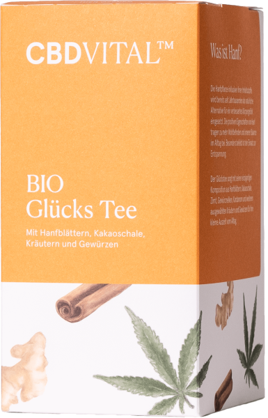 CBD-Vital BIO Glücks Tee (20 Teebeutel)