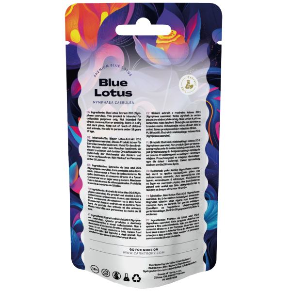 Canntropy Blauer Lotus (Nymphaea Caerulea) Pulverextrakt 20x 5g