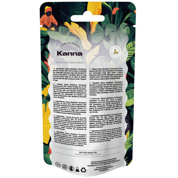 Canntropy Kanna (Sceletium Tortuosum) Pulverextrakt 20x, 1g