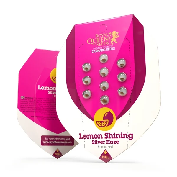 Royal Queen Seeds - Lemon Shining Silver Haze 3 Seeds