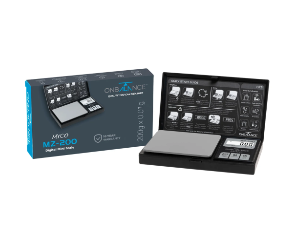 MZ-200-BK MYCO MZ-SERIE MINIWAAGE 200 G X 0,01 G