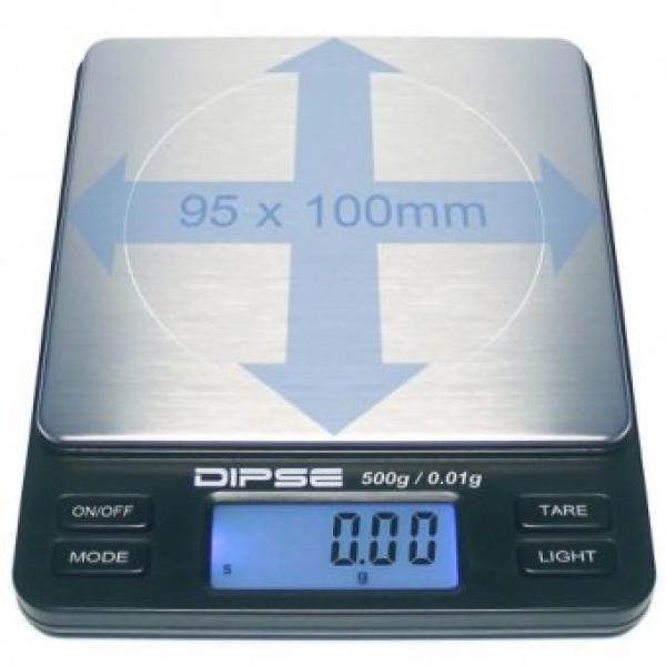 DIPSE TP-500 Digitalwaage, 500g/0,01g