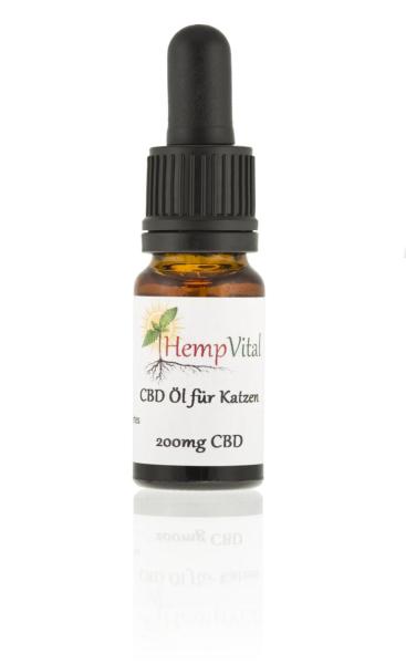 CBD ÖL für Katzen 200mg (Lachsöl)
