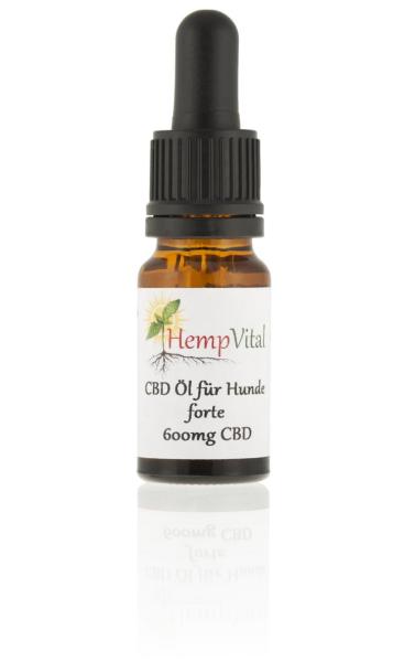 CBD ÖL für Hunde 600mg (Lachsöl)